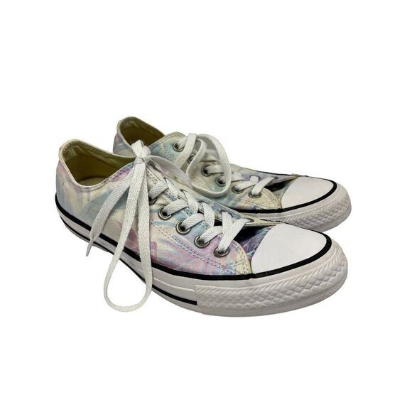 Converse Shoes - Converse All Star Floral Tropical Low Sneakers Women's Size 8